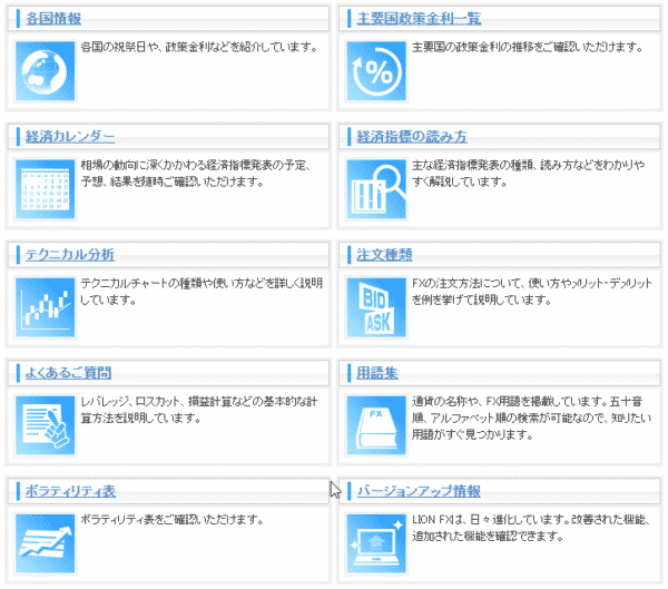 FX教育コンテンツ